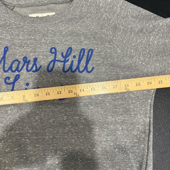 Pressbox Sweatshirt Womens M Gray Mars Hill Lions College Football University - Picture 5 of 6